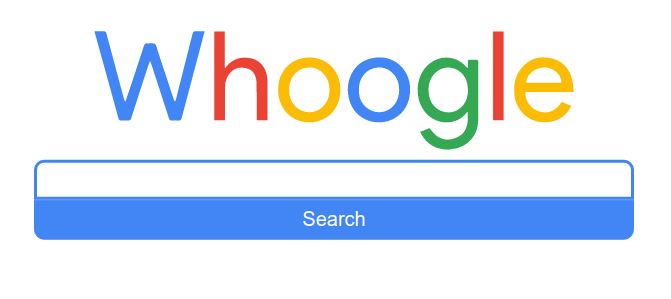Whoogle Search, une alternative à Google Search
